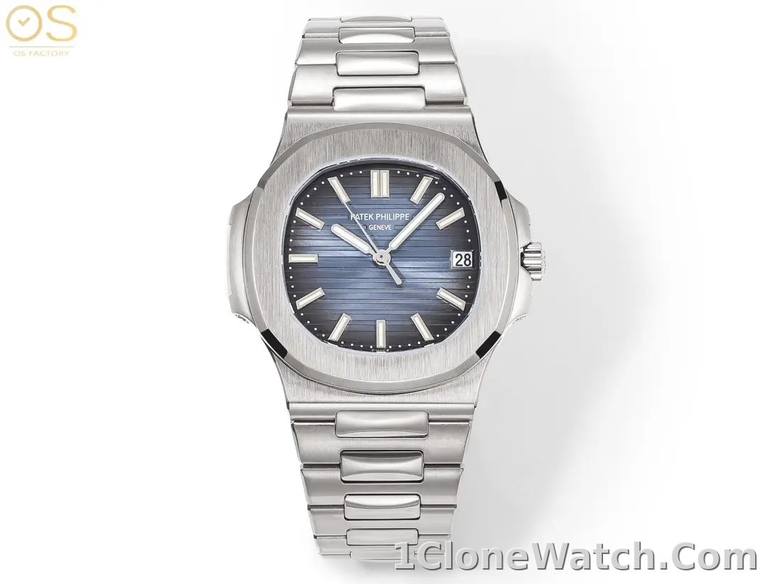 OSFactory Steel King Blue Nautilus Watch