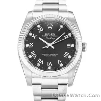 Rolex Air-King 14000 - detail
