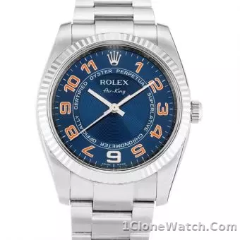 Rolex Air-King 5500 - detail