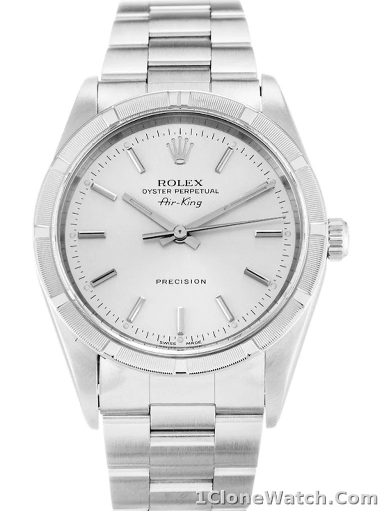 Rolex Air-King 34mm Silver Dial 14010M