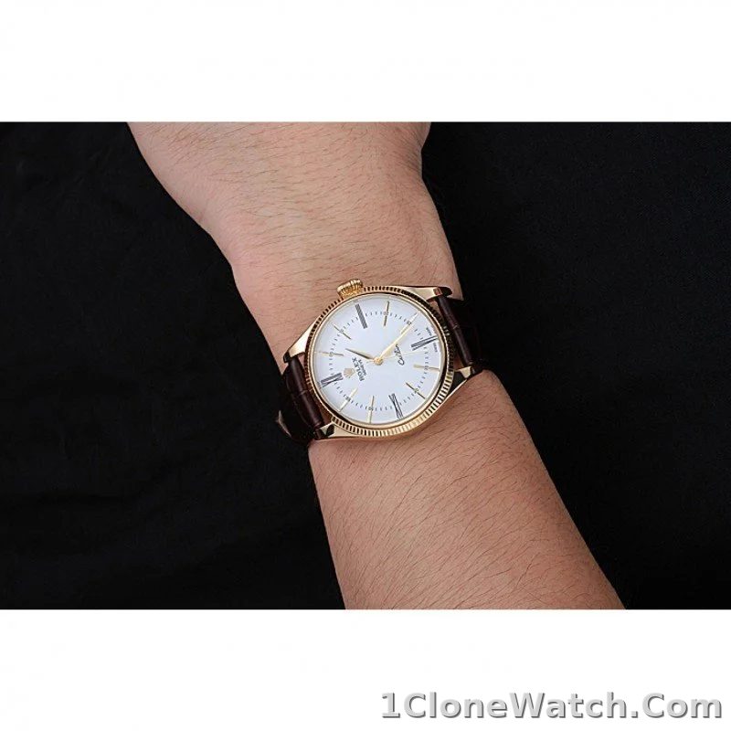 Rolex Cellini 40mm White Dial 622833 - detail