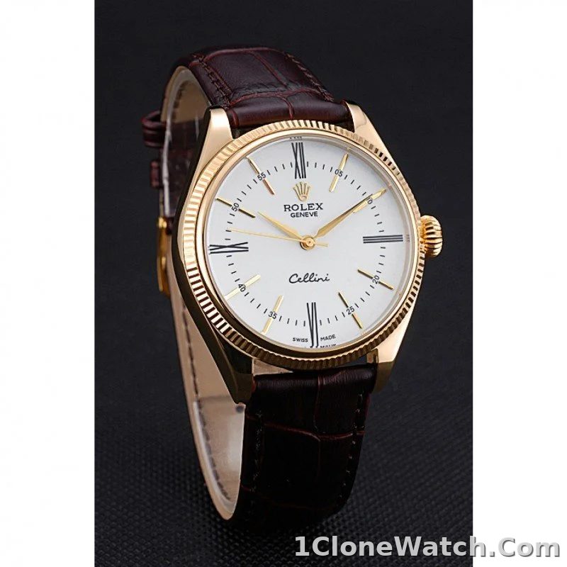 Rolex Cellini 40mm White Dial 622833 - detail