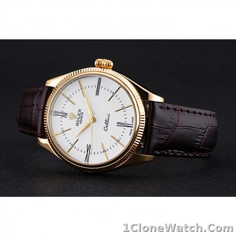 Rolex Cellini 40mm White Dial 622833 - detail