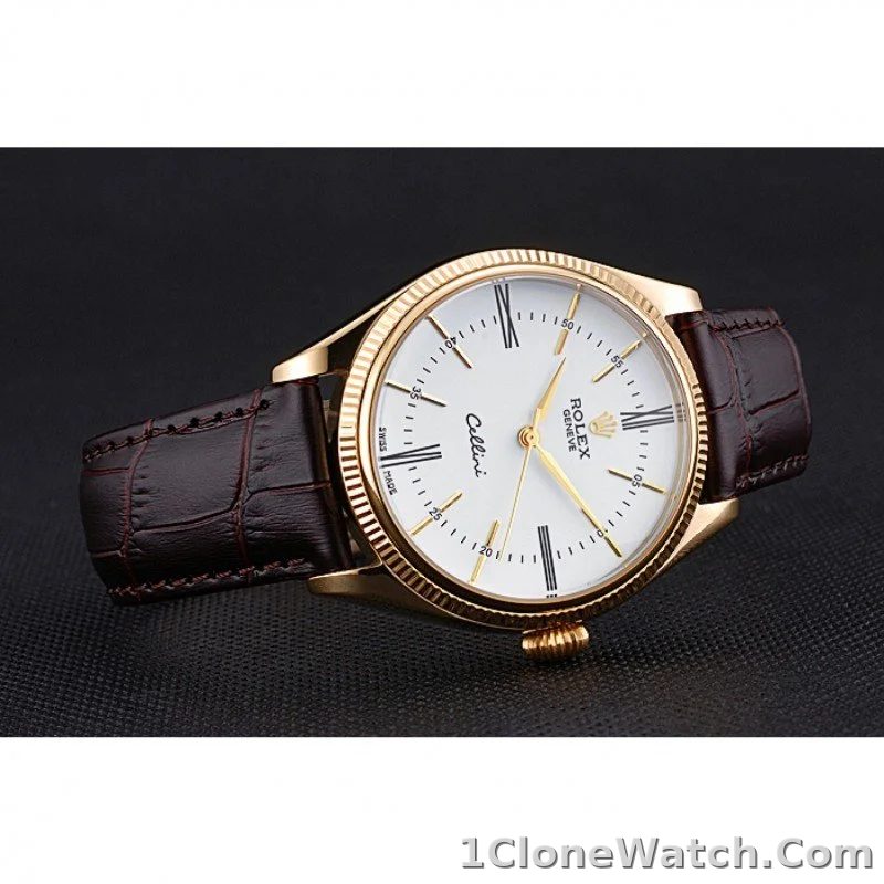 Rolex Cellini 40mm White Dial 622833 - detail
