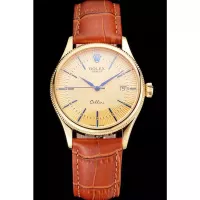 Superclone Rolex Cellini 38mm Gold Dial REP016797 - view 3
