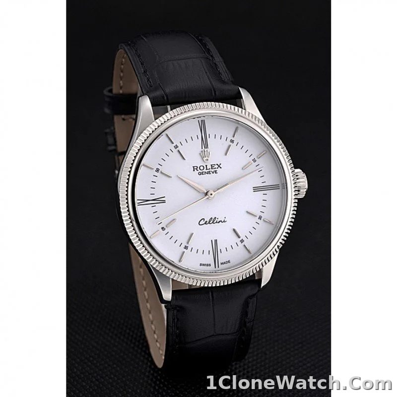 Superclone Rolex Cellini 39mm White Dial 622653 - detail
