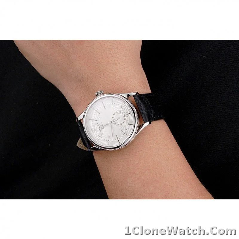 Superclone Rolex Cellini 38mm White Dial REP016811 - detail