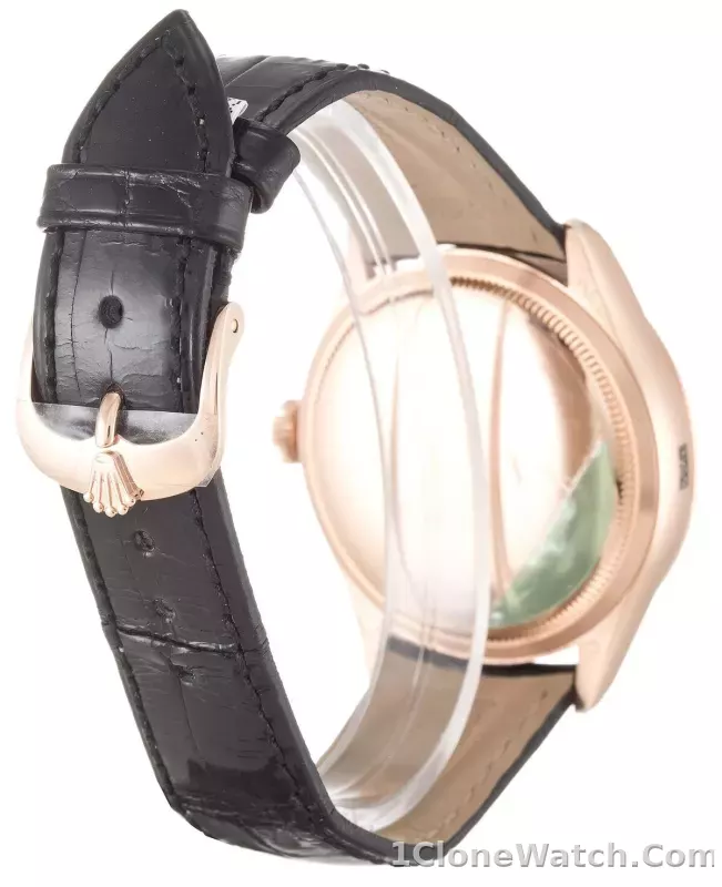 Rolex Cellini 39mm Black Dial 50525 - detail