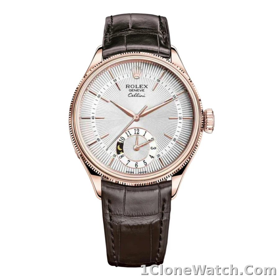 Rolex Cellini 39mm Men’s m50525-0008 Silver Dial