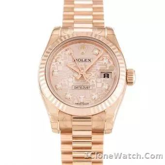 Rolex Datejust Lady 179160 - detail