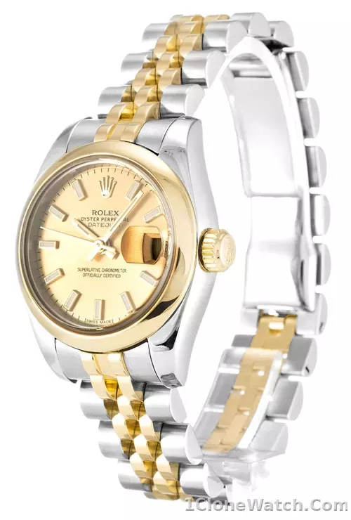 Rolex Datejust Lady 179163 - detail