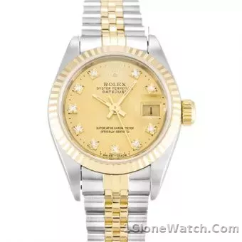 Rolex Datejust Lady 179163 - detail