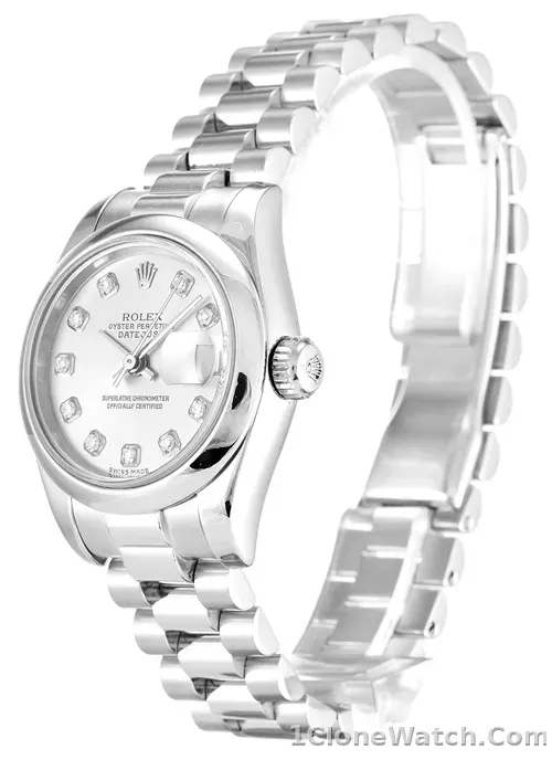 Rolex Datejust Lady 179166 - detail
