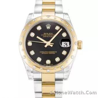 Rolex Datejust Lady 179166 - detail