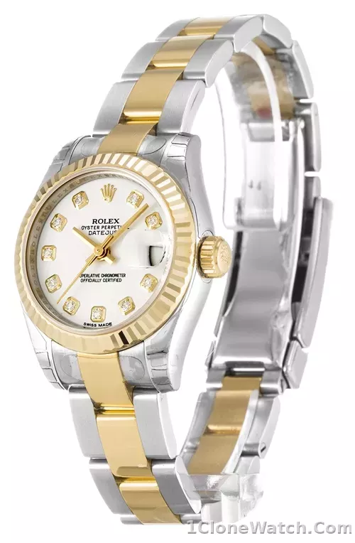 Rolex Datejust Lady 179173 - detail