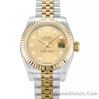 Rolex Datejust Lady 179173 - detail