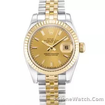 Rolex Datejust Lady 179173 - detail