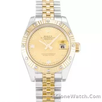 Rolex Datejust Lady 179174 - detail