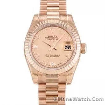 Rolex Datejust Lady 179174 - detail