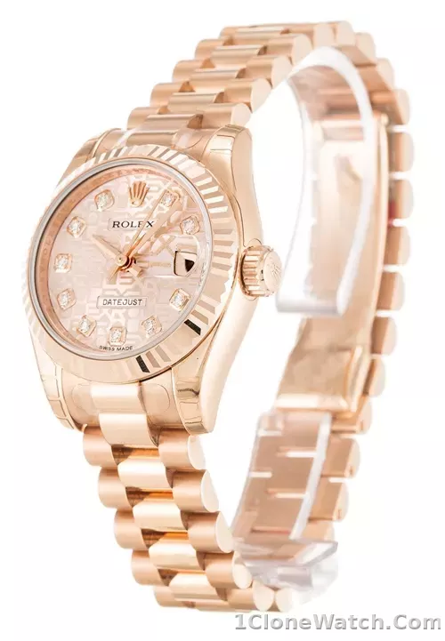Rolex Datejust Lady 179175 - detail