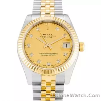 Rolex Datejust Lady 179179 - detail