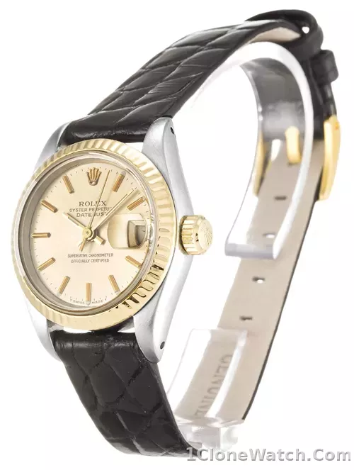 Rolex Datejust Lady 69173 - detail