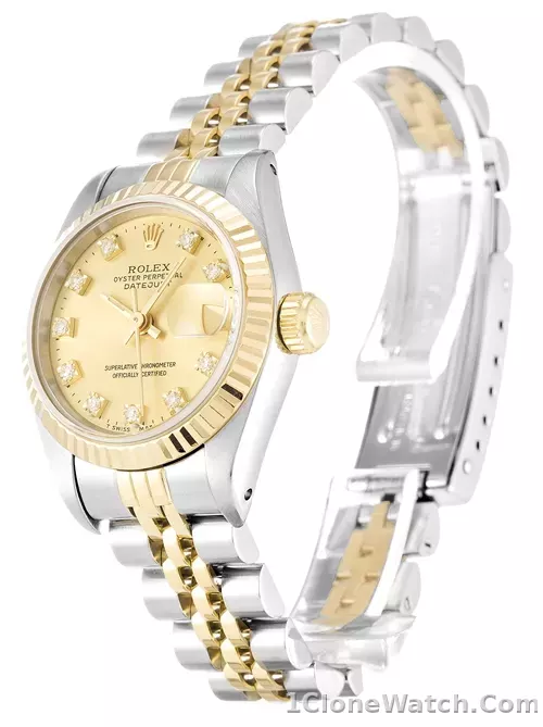 Rolex Datejust Lady 69173 - detail