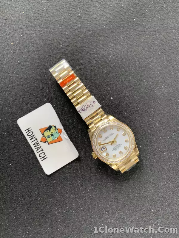 Rolex DateJust Midsize gold M278381RBR-0026 - detail