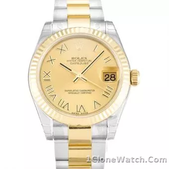 Rolex Mid-Size Datejust 178271 - detail