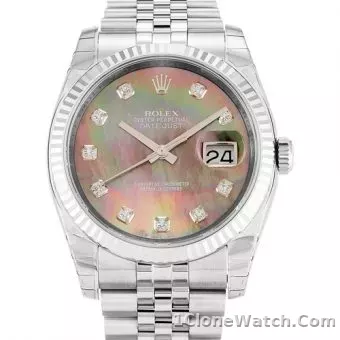 Rolex Mid-Size Datejust 68274 - detail