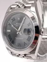 Superclone Rolex Datejust 41mm Rhodium Dial 126300  Wimbledon  Jubilee - view 6