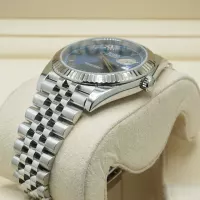 Rolex Datejust 41mm Blue Dial 126334 Jubilee Roman Dials - view 5