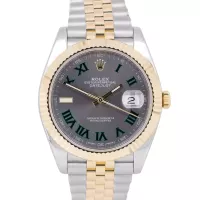 Superclone Rolex Datejust 41mm Rhodium Dial 126333 Wimbledon Flutted / Jubilee - view 3