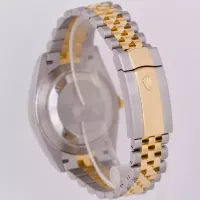 Superclone Rolex Datejust 41mm Rhodium Dial 126333 Wimbledon Flutted / Jubilee - view 6