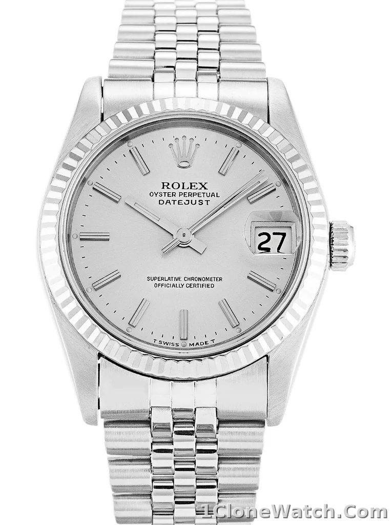 Rolex Datejust Mid-Size 31mm Silver Dial 68274
