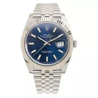Rolex Datejust 41mm Blue Dial 126334 Jubilee - view 1