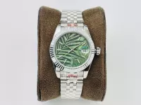 Rolex Datejust 36mm Palm Motif Dial 126234-0047 - view 3