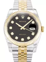 Rolex Datejust 36mm Black Jubilee Dial 116233 - view 1