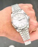 Rolex Datejust 41mm White Dial 126334 Jubilee Flutted - view 6