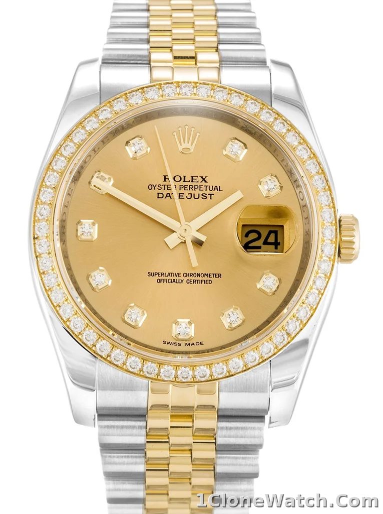 Rolex Datejust 36mm Champagne Dial 116243