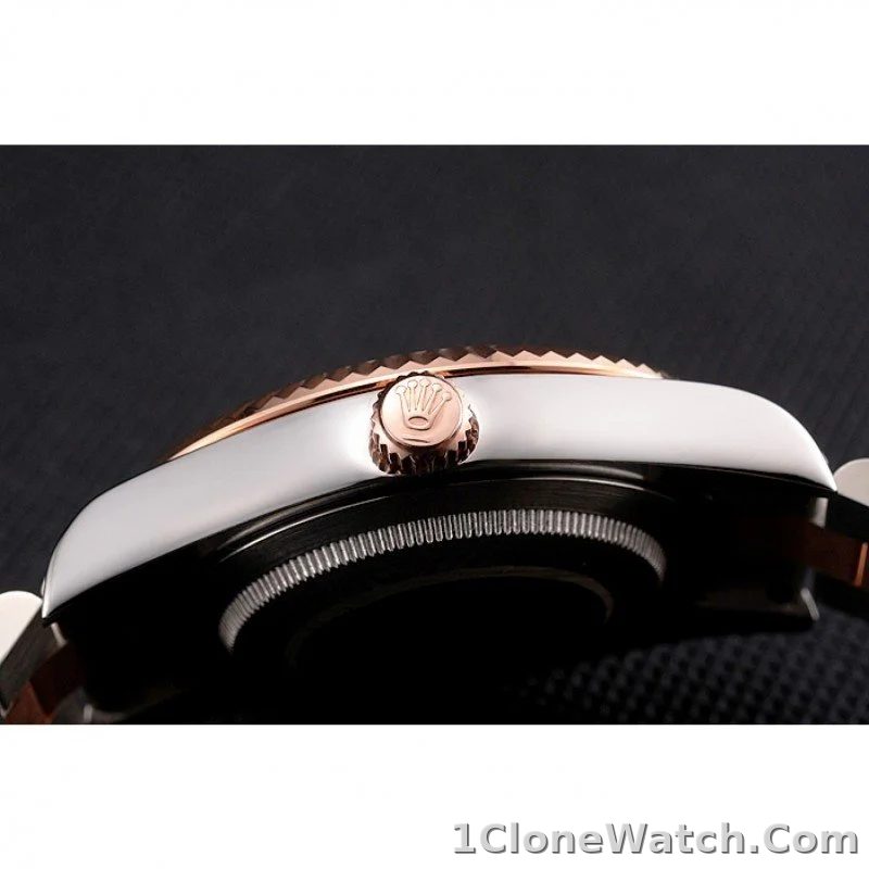 Superclone Rolex Datejust 41mm Rose-Gold Dial REP016816 - detail