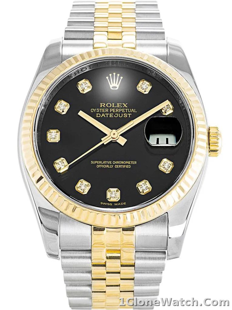 Rolex Datejust 36mm Black Dial 116233