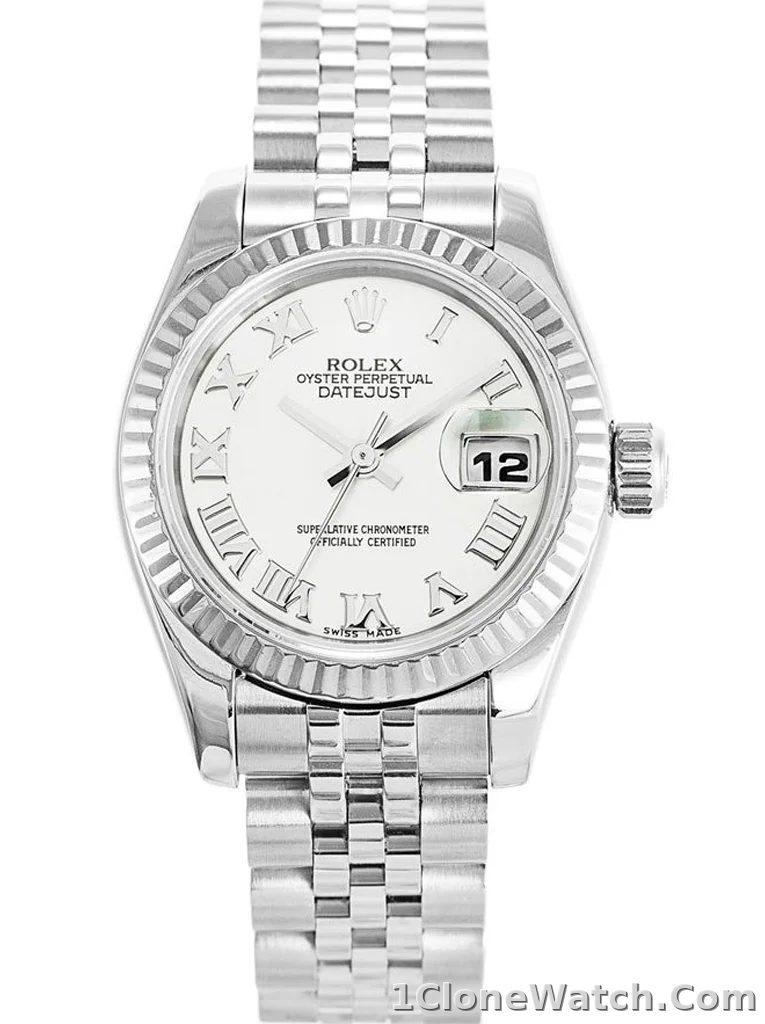 Rolex Datejust 26mm White Dial 179174