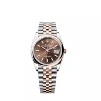 Superclone Rolex Datejust 36 mm Chocolate Dial 126201 - view 1