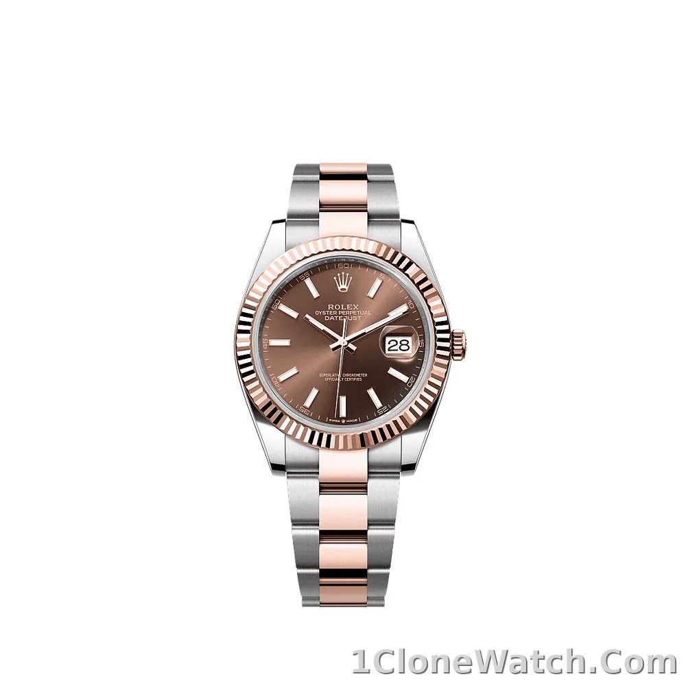 Superclone Rolex Datejust 41 mm Chocolate Dial 126331 Oyster