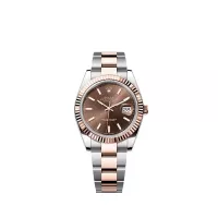 Superclone Rolex Datejust 41 mm Chocolate Dial 126331 Oyster - view 1