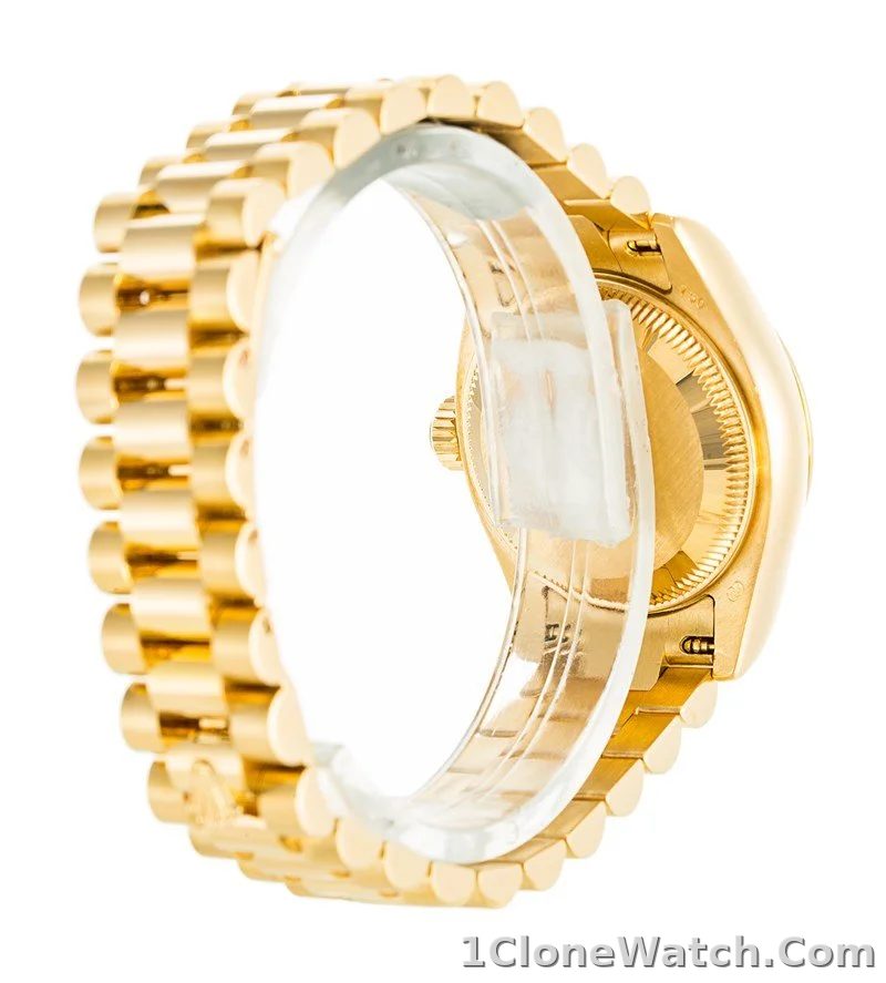 Rolex Datejust 26mm Gold Dial 179178 - detail