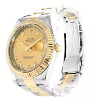 Rolex Datejust II 41mm Gold Dial 116333 - view 3