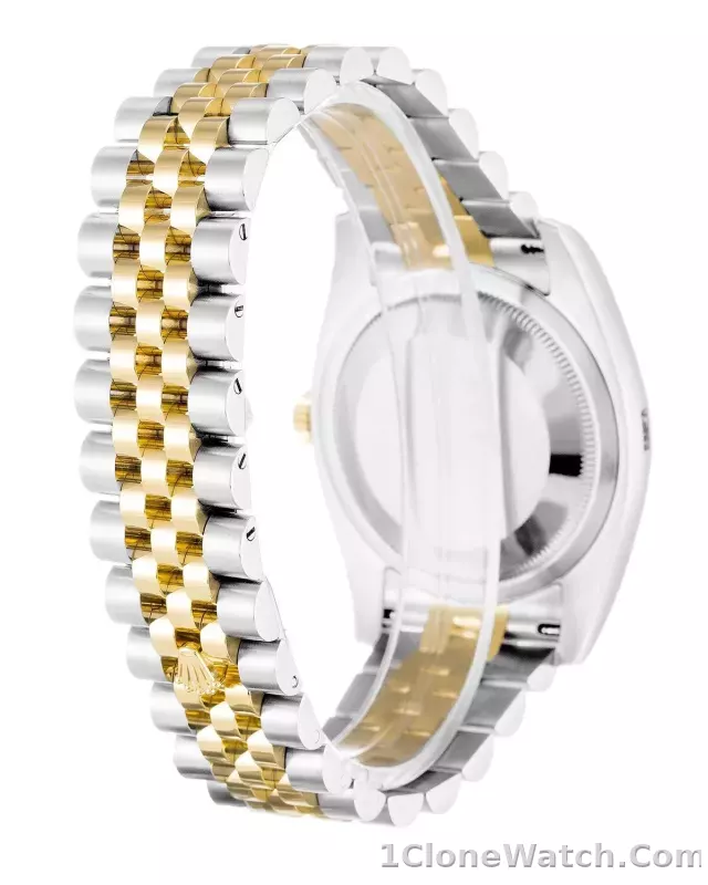 Rolex Datejust 36mm Mother of Pearl   Black Dial 116233 - detail