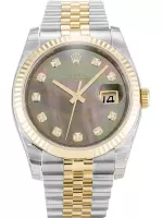 Rolex Datejust 36mm Mother of Pearl   Black Dial 116233 - view 1
